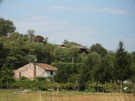 Panorama dalla casa