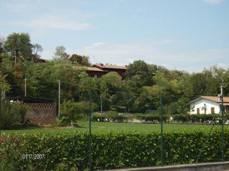 Panorama dalla casa